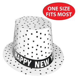 Beistle New Year Tux Hi-Hat (25 per Box)