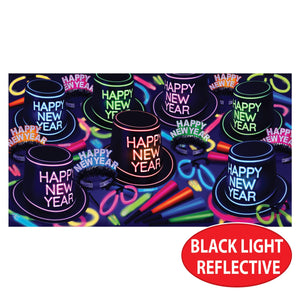 Bulk Glowing New Year Party Kit for 50 People (1 Per Case) by Beistle