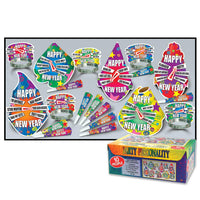 Beistle New Year's Eve Party Personality Party Kit for 10