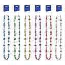 Happy New Year Bead Necklaces- Multicolor
