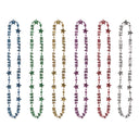Beistle Happy New Year Bead Necklaces- Multicolor