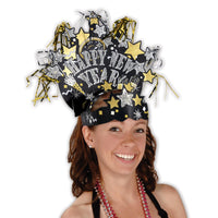 Beistle Glittered New Year Headdress
