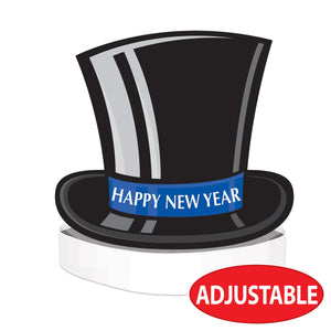 Beistle Happy New Year Top Hat Headband