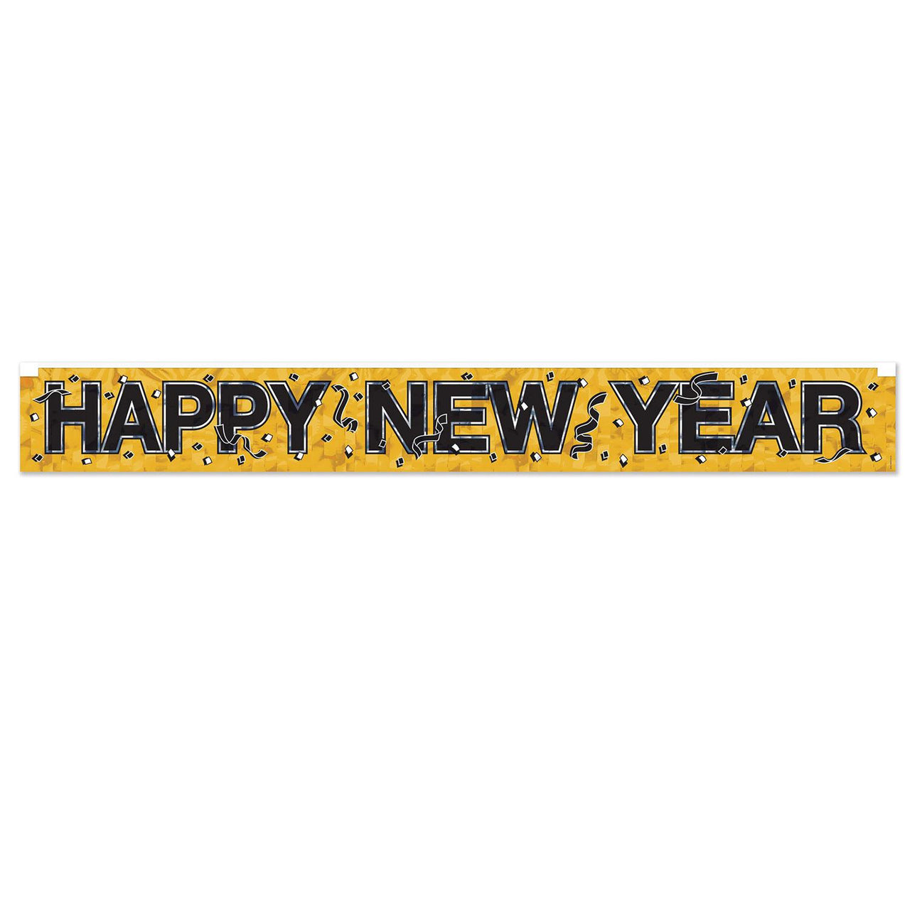 Beistle Metallic Happy New Year Fringe Banner