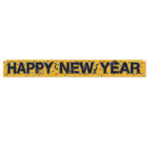 Beistle Metallic Happy New Year Fringe Banner