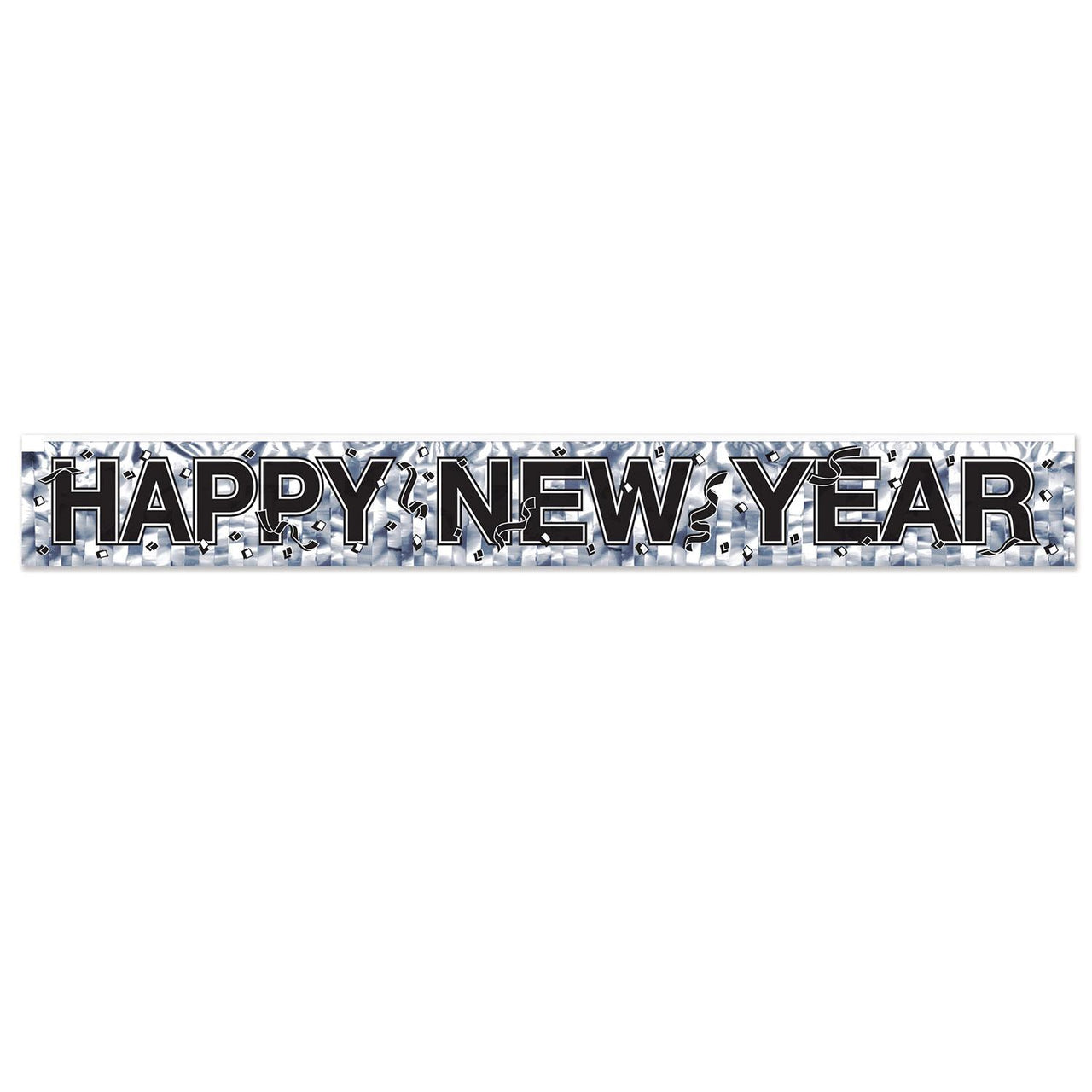 Beistle Metallic Happy New Year Fringe Banner