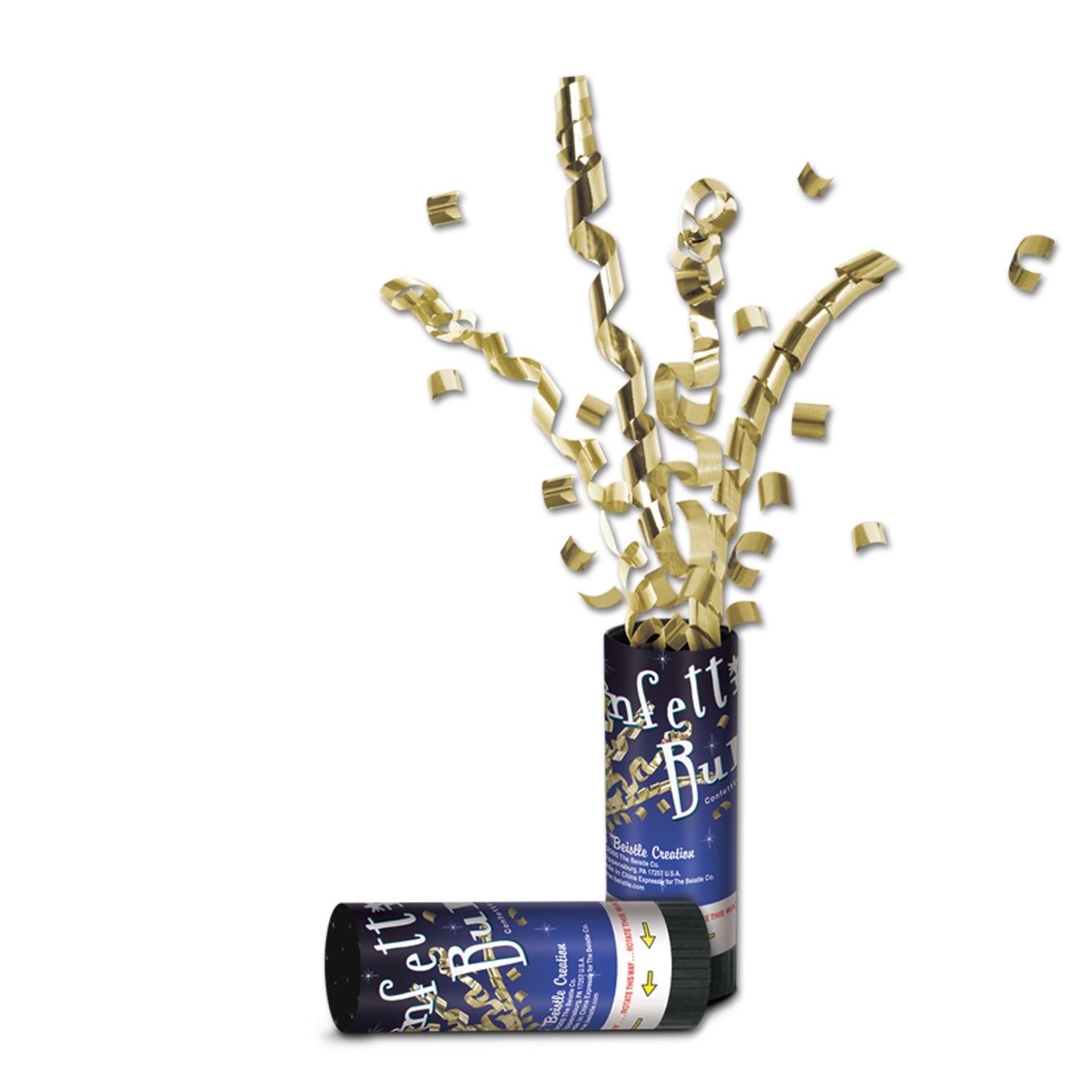 Beistle New Year Confetti Bursts - gold