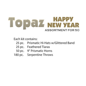 Topaz Happy New Year Assortment for 50 People