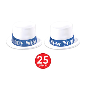 Arctic Blue New Year's Eve Party Kit for 50 People (One Kit)