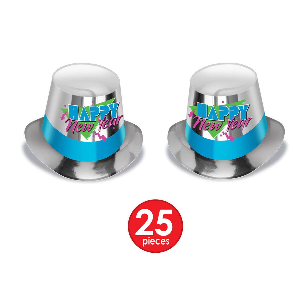 Beistle Totally 80's Party Assortment for 50 - New Year's Eve Party Kits, New Year's Eve Party Supplies, New Year's Party Kits for 50 People