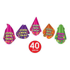 Neon Glow Super New Year's Eve Assortment for 100 people (1 Kit/Case)