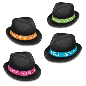 Beistle New Year's Eve Neon Glow Chairman Hats