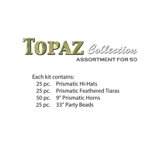 The Topaz New Year's Eve Party Kit for 50 People