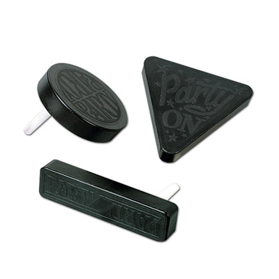 Beistle New Year's Eve Racket Raise 'N Noisemakers black