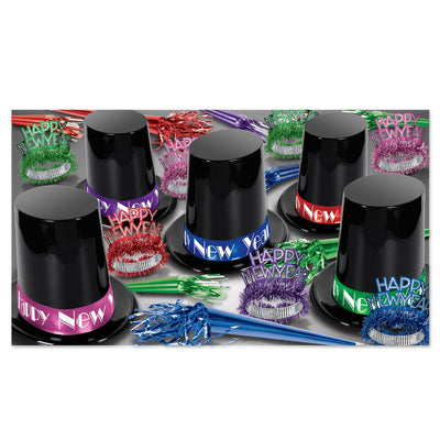 The Big Top Hat New Year's Eve Party Kit for 50 People