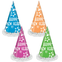 Beistle Happy New Year Party Hats (25 per Box) (25 per Box)