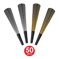 Silver & Gold Cheers To The New Year Assortment for 50 People (1 Kit/Case)