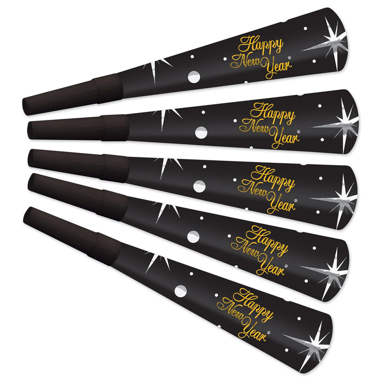 Beistle New Year's Eve Shimmer Horns