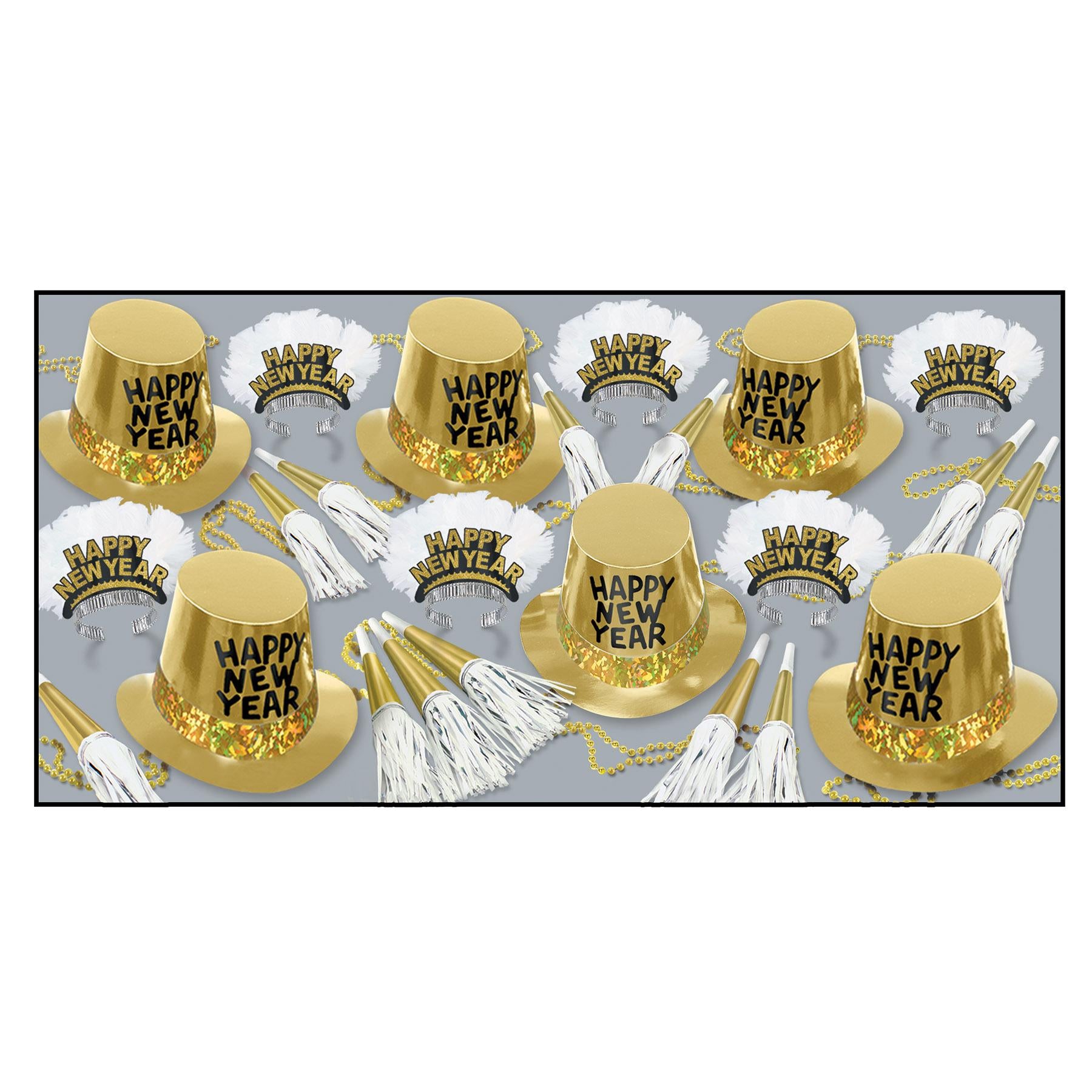 Beistle Gold Rush Party Kit for 25 People