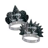 Beistle New Year's Eve Sparkling Silver Tiara