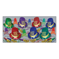 Beistle Gold Coast New Year's Eve Party Kit for 50 People