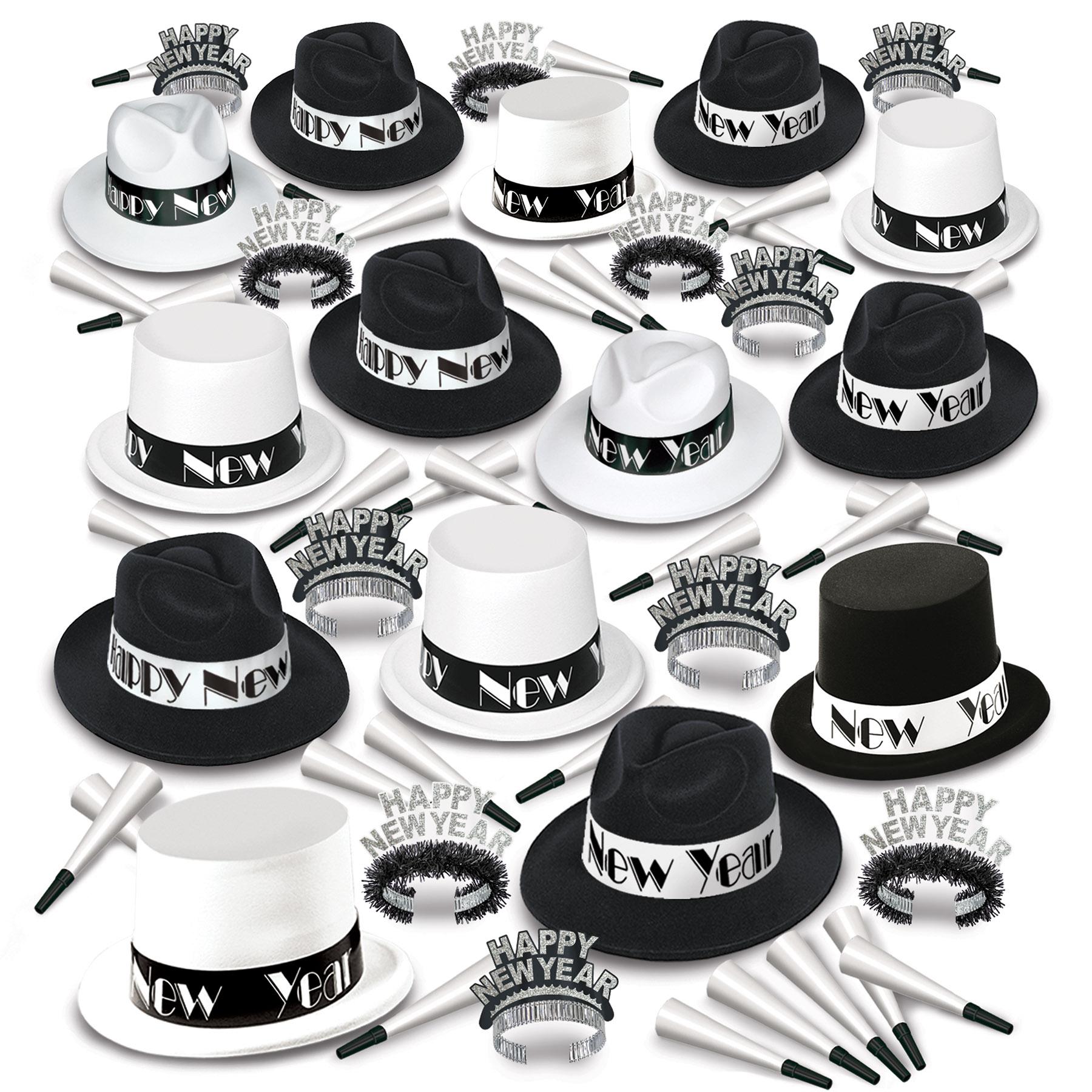 Beistle Roaring 20's New Year's Eve Party Kit for 100 People