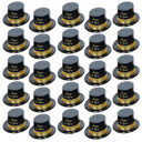 Gold Legacy Topper Hat - black & gold