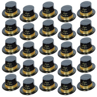 Gold Legacy Topper Hat - black & gold