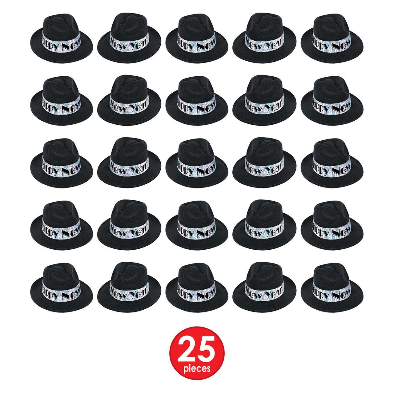 Swingin' Silver Fedora  Hats