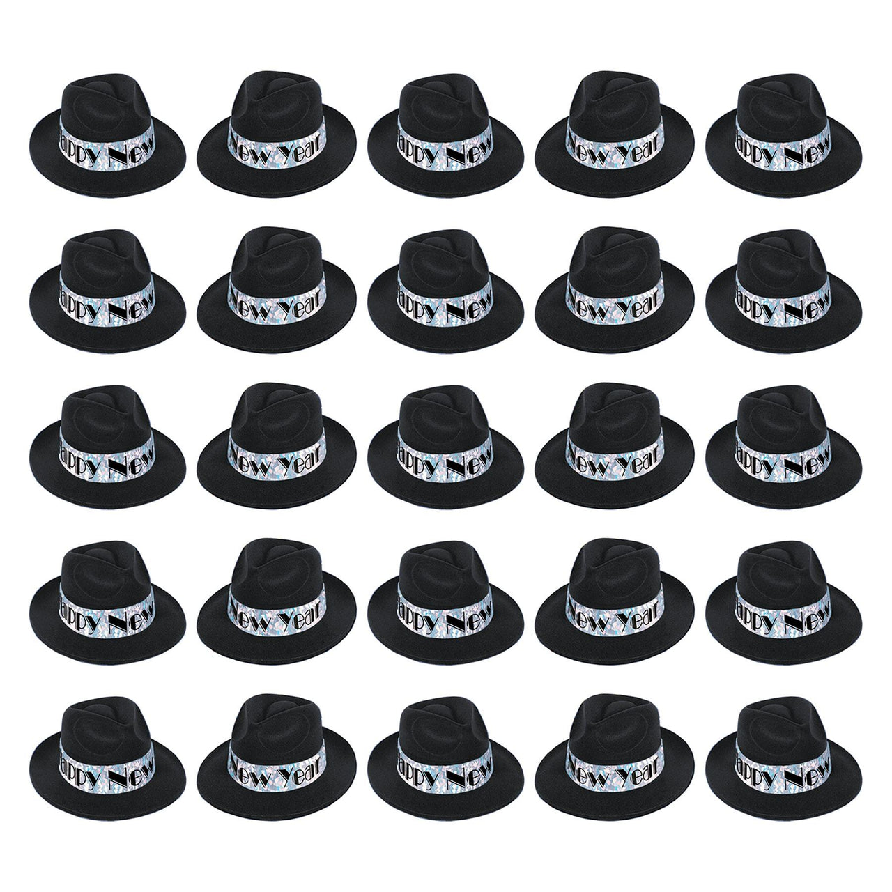 Swingin' Silver Fedora  Hats