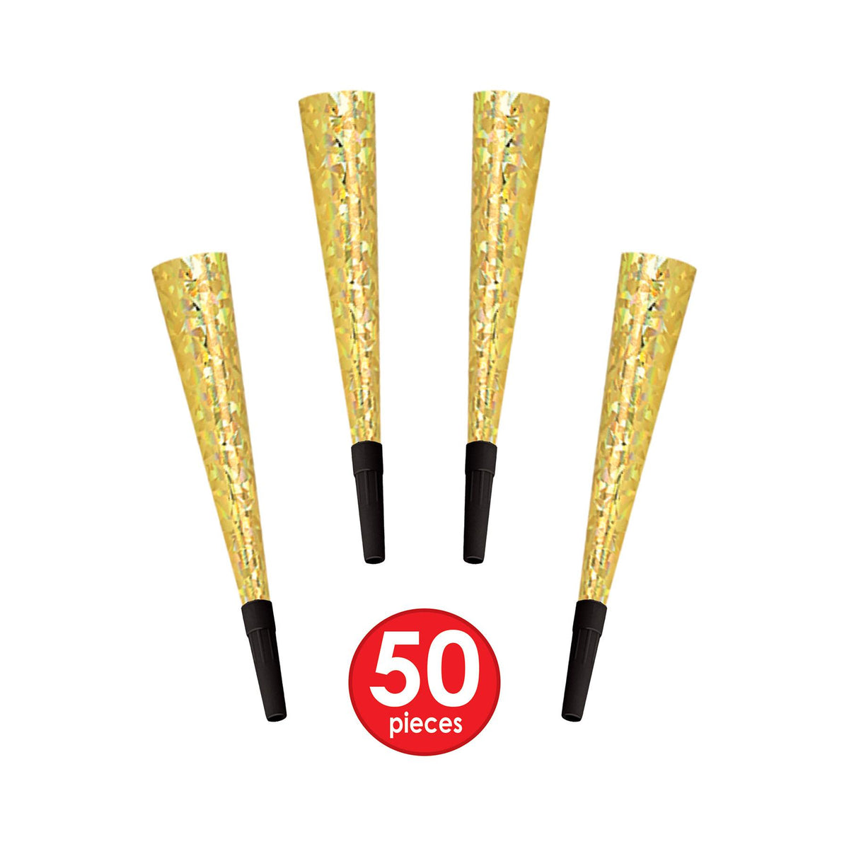 The Gold Top Hat New Year's Eve Party Kit for 50 People