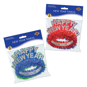 Packaged Happy New Year Regal Tiaras