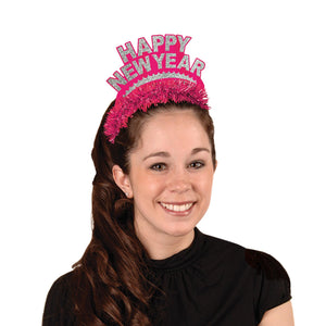 Happy New Year Regal Tiaras - assorted colors