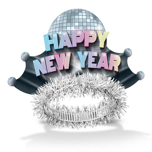 Beistle New Year's Eve Disco Fever Tiara