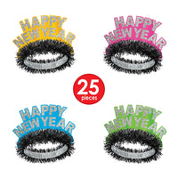 Neon Glow Chairman Assortment for 50, party supplies, decorations, The Beistle Company, New Years, Bulk, Holiday Party Supplies, Discount New Years Eve 2017 Party Supplies, 2017 New Year's Eve Party Kits, New Year's Party Kits for 50 People