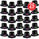 Neon New Years Party Topper Hat