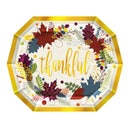 Beistle Friendsgiving Dinner Paper Plates 9 inch, 8/Pkg