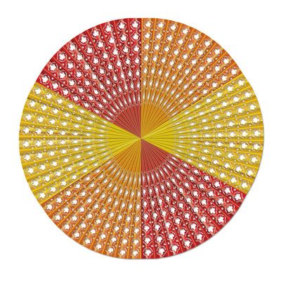 Beistle Thanksgiving Leaf Jumbo Display Fan