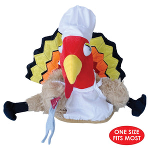 Plush Chef Turkey Hat - Thanksgiving Party Accessories