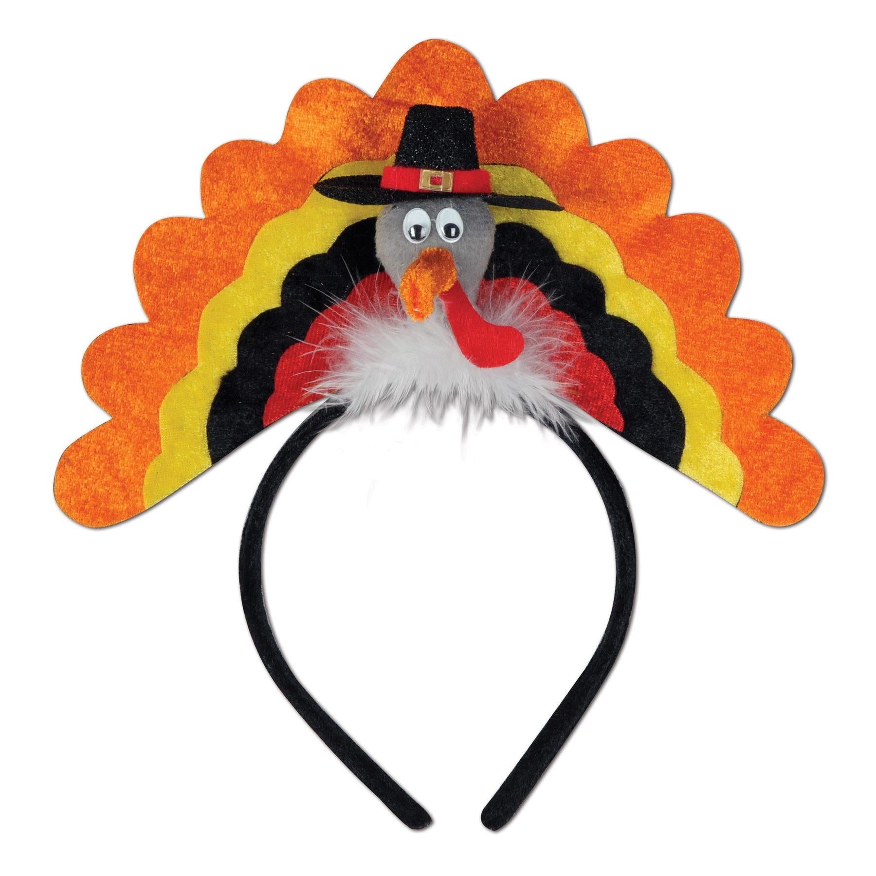 Beistle Thanksgiving Turkey Headband