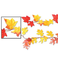 Beistle Thanksgiving Autumn Leaf Garlands
