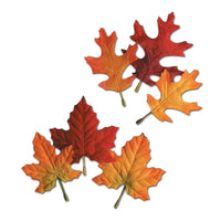 Beistle Thanksgiving Autumn Leaves (12/Pkg)