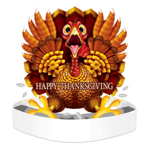 Beistle Thanksgiving Wild Turkey Headband