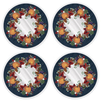 Beistle Plastic Fall Thanksgiving Round Placemats