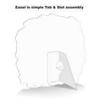 Beistle Foil Fall Thanksgiving Cutouts with Easels (Case of 48)