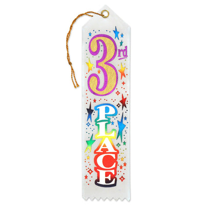 Beistle 3rd Place Award Ribbon
