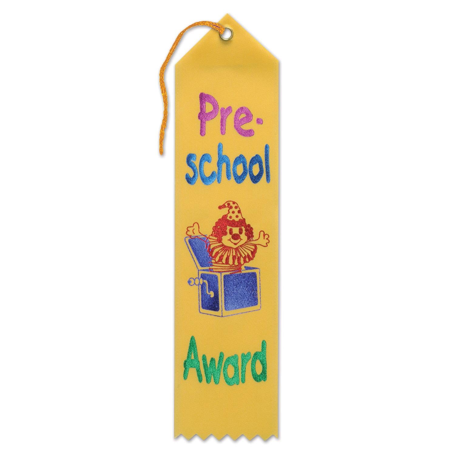Beistle Pre-School Award Ribbon