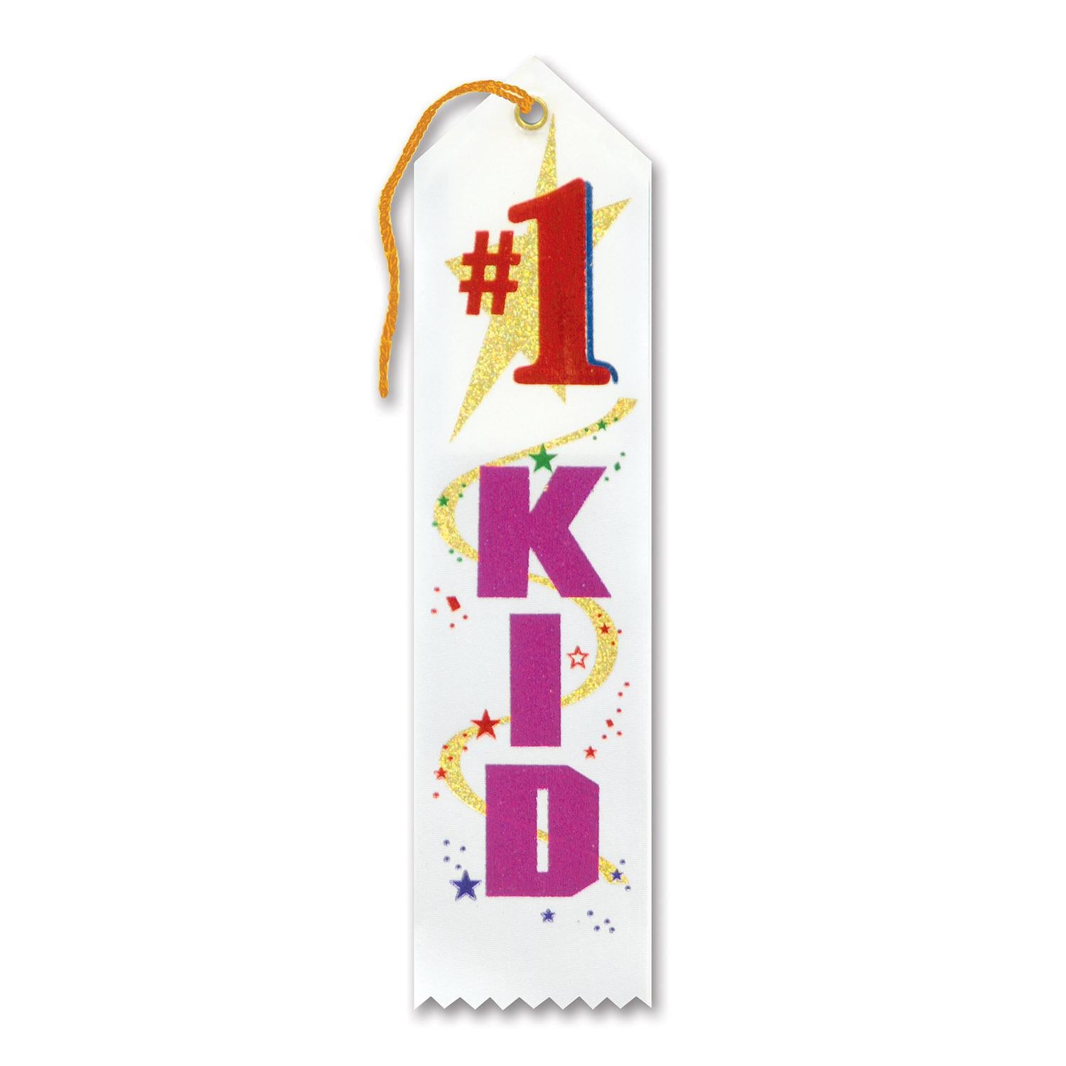 Beistle #1 Kid Award Ribbon