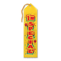 Beistle I'm Special Award Ribbon