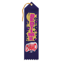 Beistle Bedtime Champ Award Ribbon